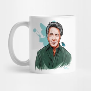 Dustin Hoffman - An illustration by Paul Cemmick Mug